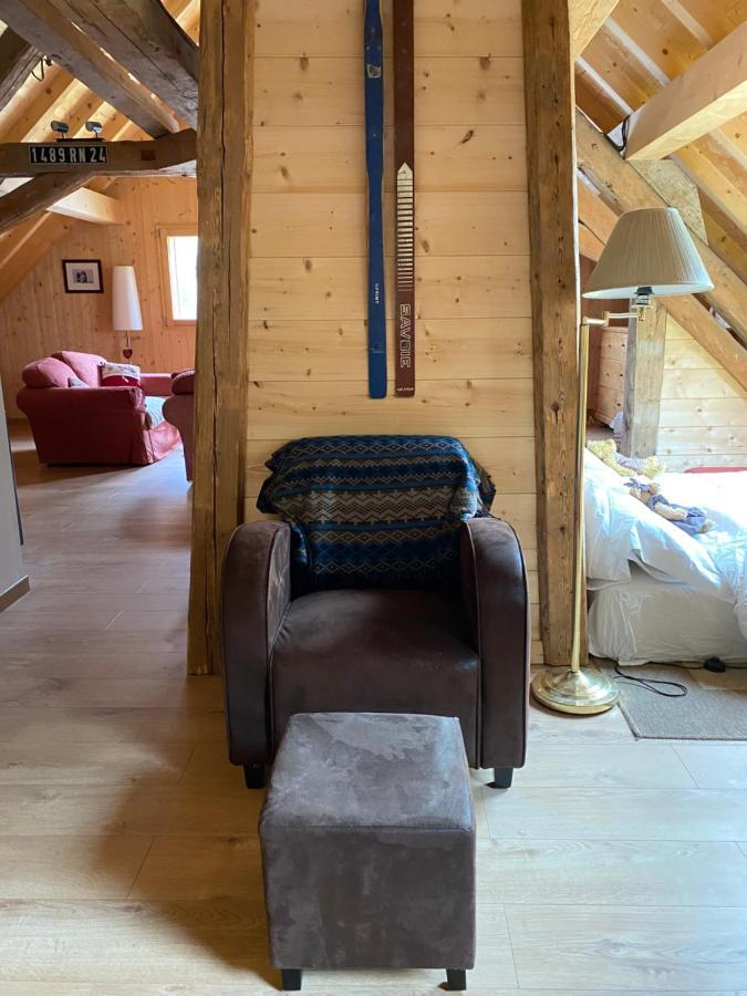 Le Bel Appartement De Montagne Bellevaux Luaran gambar